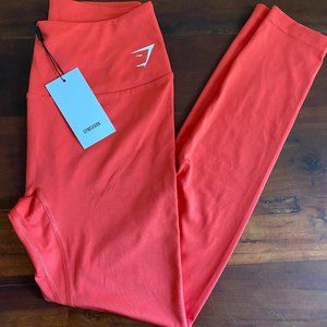 Gymshark Training Legging - NWT - Size M - Red